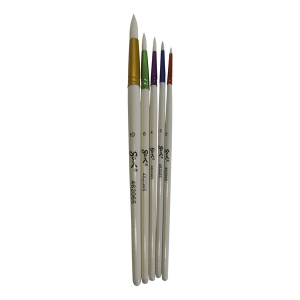 Sax Paint Brush Set 5 PK 462065
